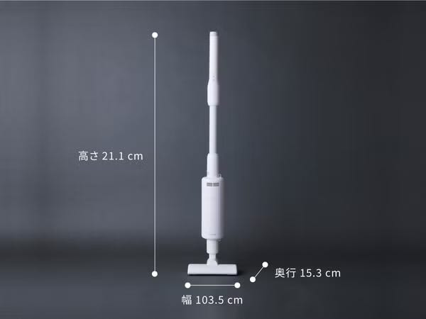 [レンタル] シロカ らくらクリーナー SV-SK151 紙パック式コードレススティッククリーナー