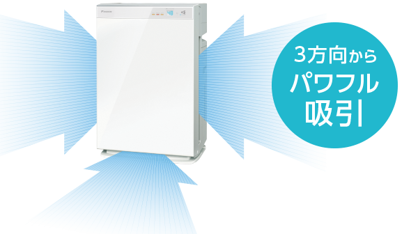 レンタル] ダイキン DAIKIN ACK70X-W 加湿ストリーマ空気清浄機 (〜31