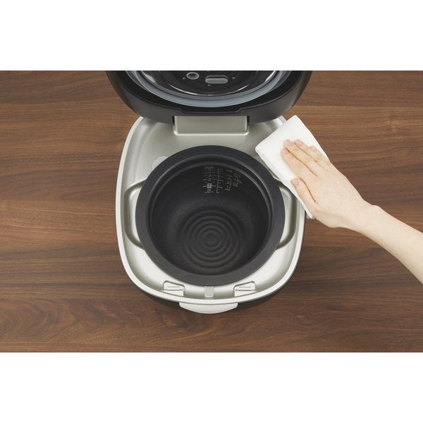 [レンタル] [5.5合炊き] タイガー魔法瓶 炊飯器 土鍋圧力IH式 炊きたて JPL-S100-KT - 3