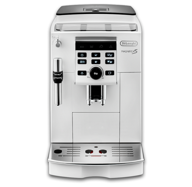DeLonghi - 【新品未使用】デロンギ マグニフィカS ECAM23120WN 中古(B)] デロンギ マグニフィカS ECAM23120WN コンパクト全自動