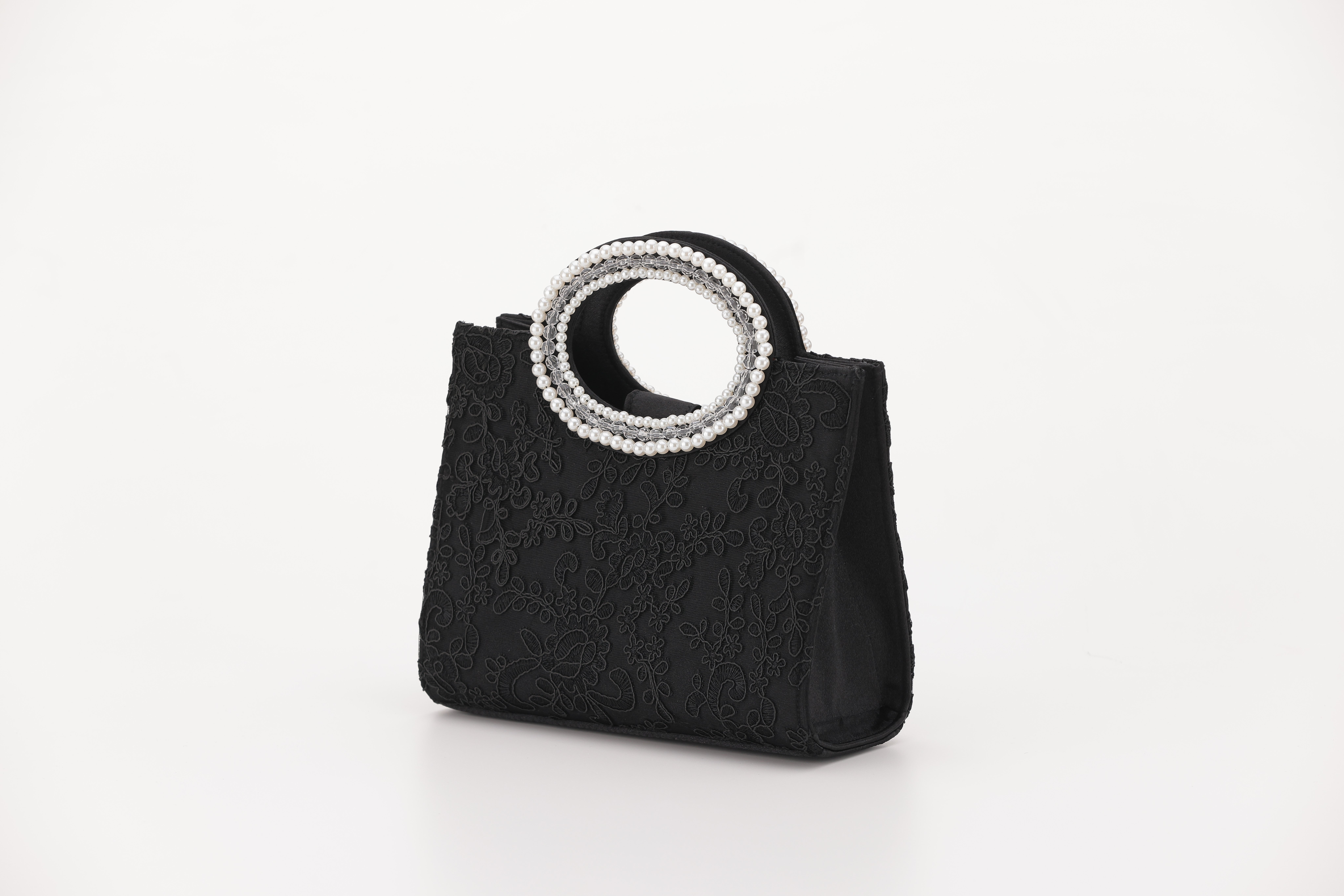 [レンタル] アートマリー ハンドパール刺繍パーティーバッグ ブラックの宅配レンタル - 2