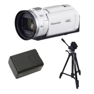 ビデオカメラ、三脚セット ビデオカメラ 三脚・一脚 セット・パナソニック(Panasonic)の