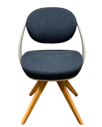 [レンタル] オカムラ Parabel（パラベル）シリーズ スタンダードタイプ 木4本脚ナチュラル ライトグレージュボディー 8CBAYL FXW4 オフィスチェア - 2