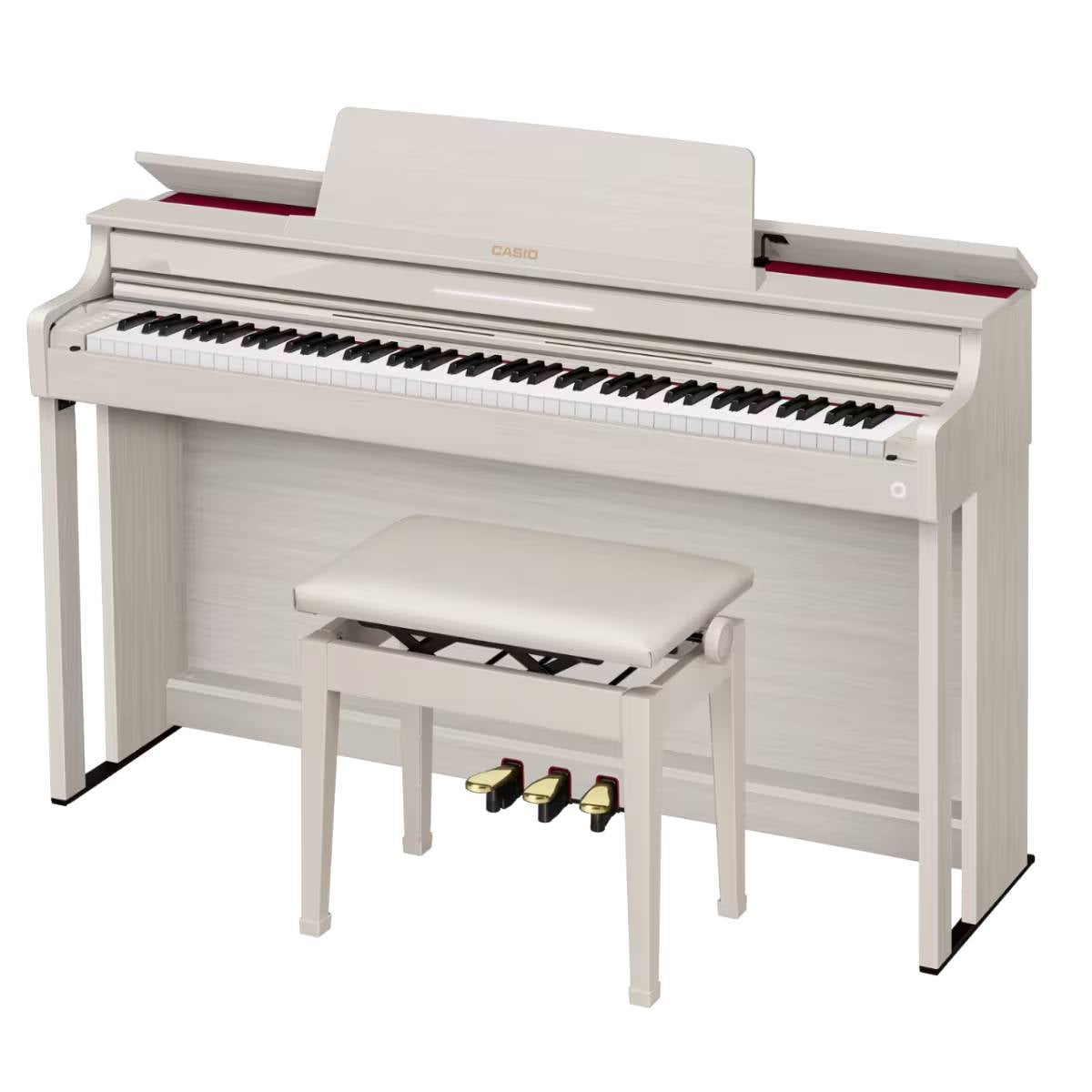 [レンタル] CASIO(カシオ) CELVIANO AP-550 88鍵盤 グレーベージュウッド調