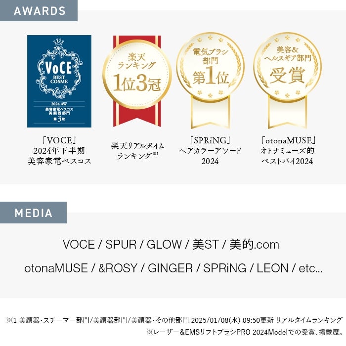 [レンタル] STELLA BEAUTE(ステラ ボーテ) レーザー&EMSリフトブラシ PRO 2.0 - 7