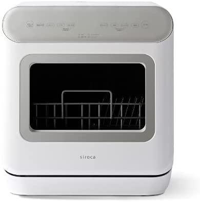 [～食器16点]シロカ アドバンスシリーズ 食器洗い乾燥機 SS-MA251 工事不要 タンク式 分岐水栓可