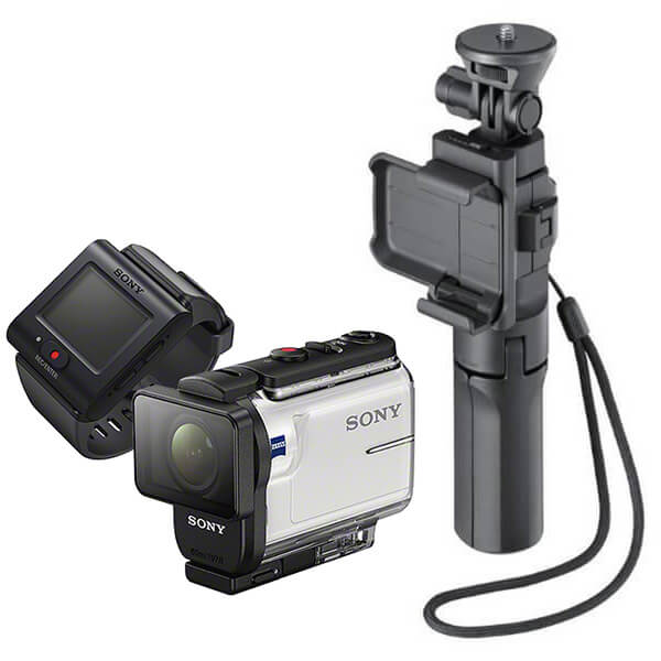 ソニー HDR-AS300R 定番のマウントセット (カメラグリップ)