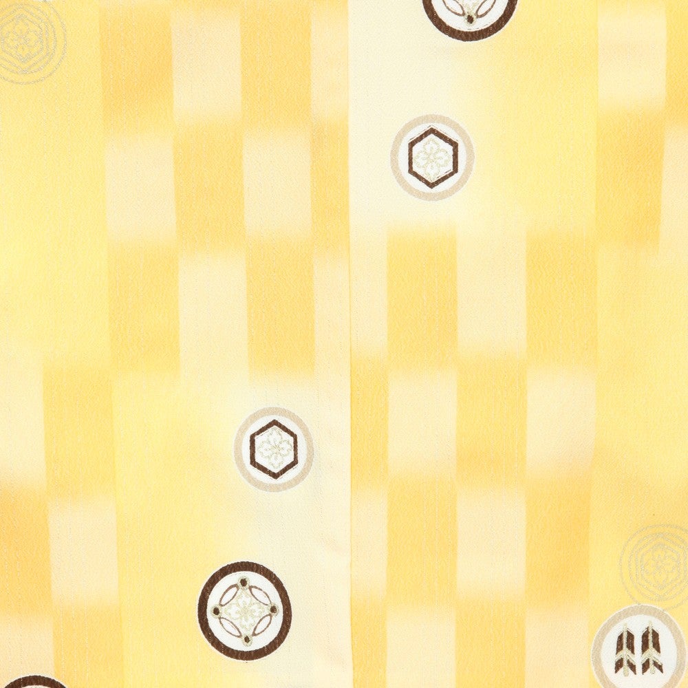 [レンタル] 七五三/節句 袴セット 5歳 男の子 鮮やか 洗練 イエロー