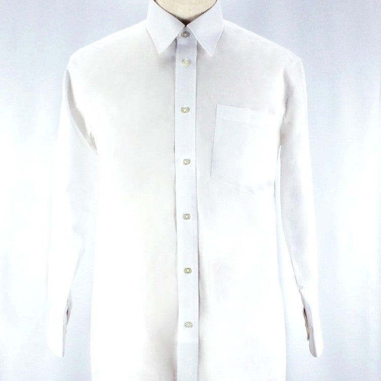 [レンタル] ロベルトマラッツィ メンズワイシャツ 長袖 白 無地 お試し5枚セット (Mサイズ / Lサイズ)の宅配レンタル - 3