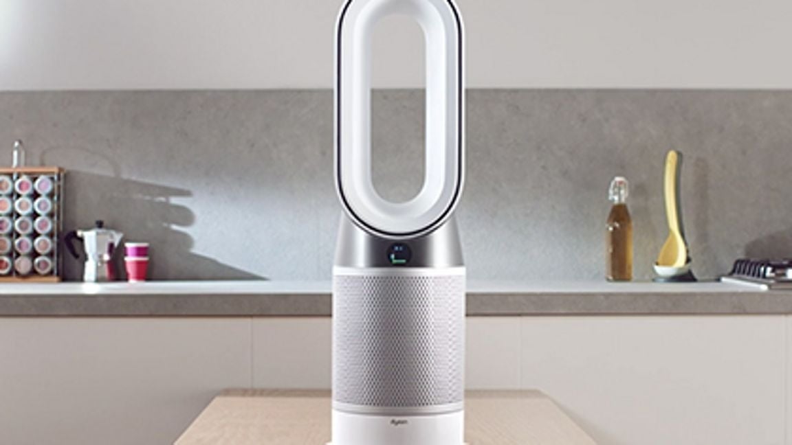 [レンタル] Dyson(ダイソン) Pure Hot+Cool™ HP00 空気清浄機能付タワーファン (アイアン/シルバー) - 2