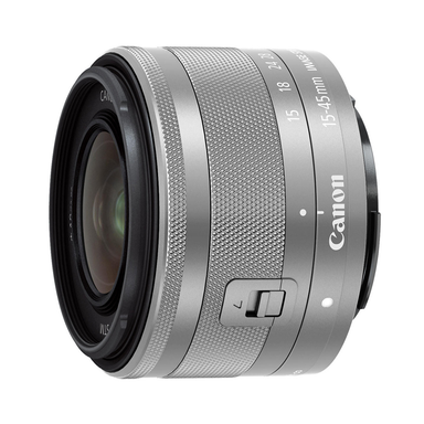 CANON EF-M 15-45mm F3.5-6.3 IS STM 標準ズームレンズ シルバー