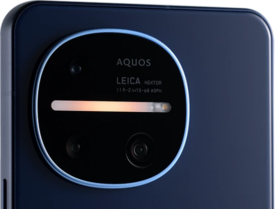 シャープ AQUOS R11 SIMフリー スマートフォン Leicaカメラ部 クローズアップ - 2