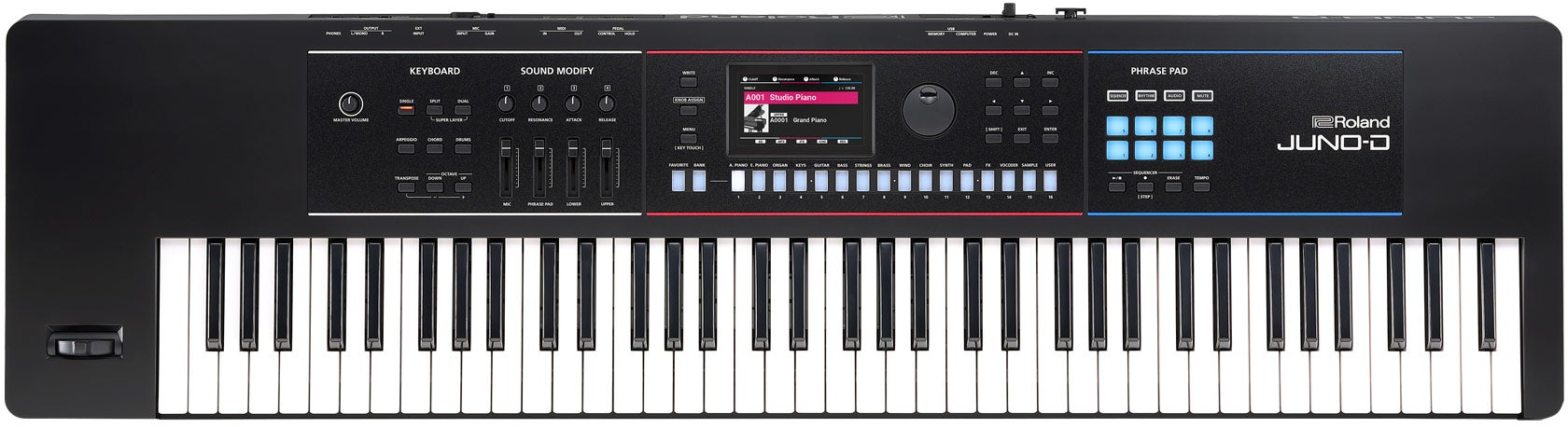 [レンタル] ローランド JUNO-D7 76鍵 シンセサイザー キーボード