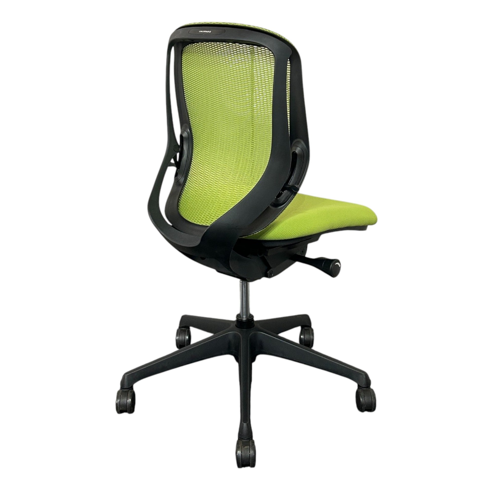 [レンタル] オカムラ オフィスチェア シルフィー ローバック ライムグリーン ブラック C631XR-FMP5 - 5