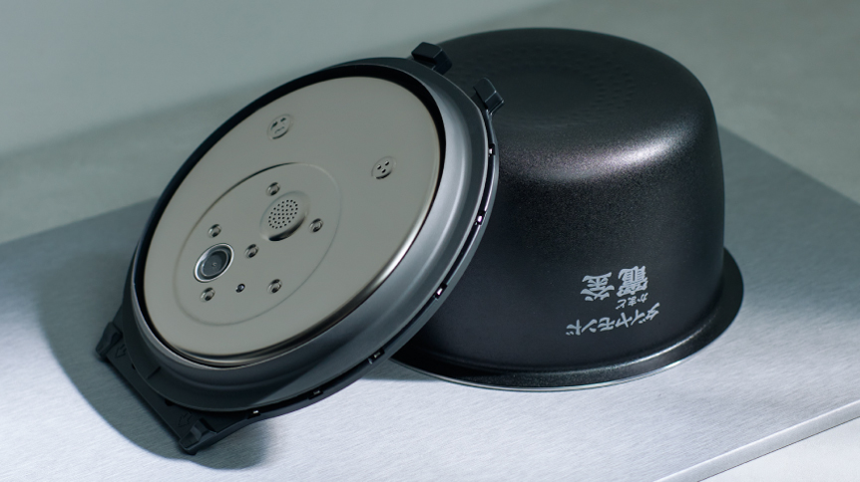 [1升炊き] パナソニック Wおどり炊き SR-X918E 可変圧力IHジャー炊飯器 内釜と内ぶたの構造 - 7