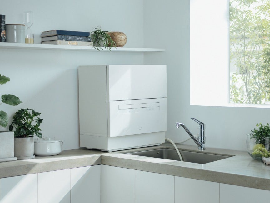 [レンタル] [～食器40点]パナソニック 食器洗い乾燥機 NP-TA5 分岐水栓対応 5人分 - 4