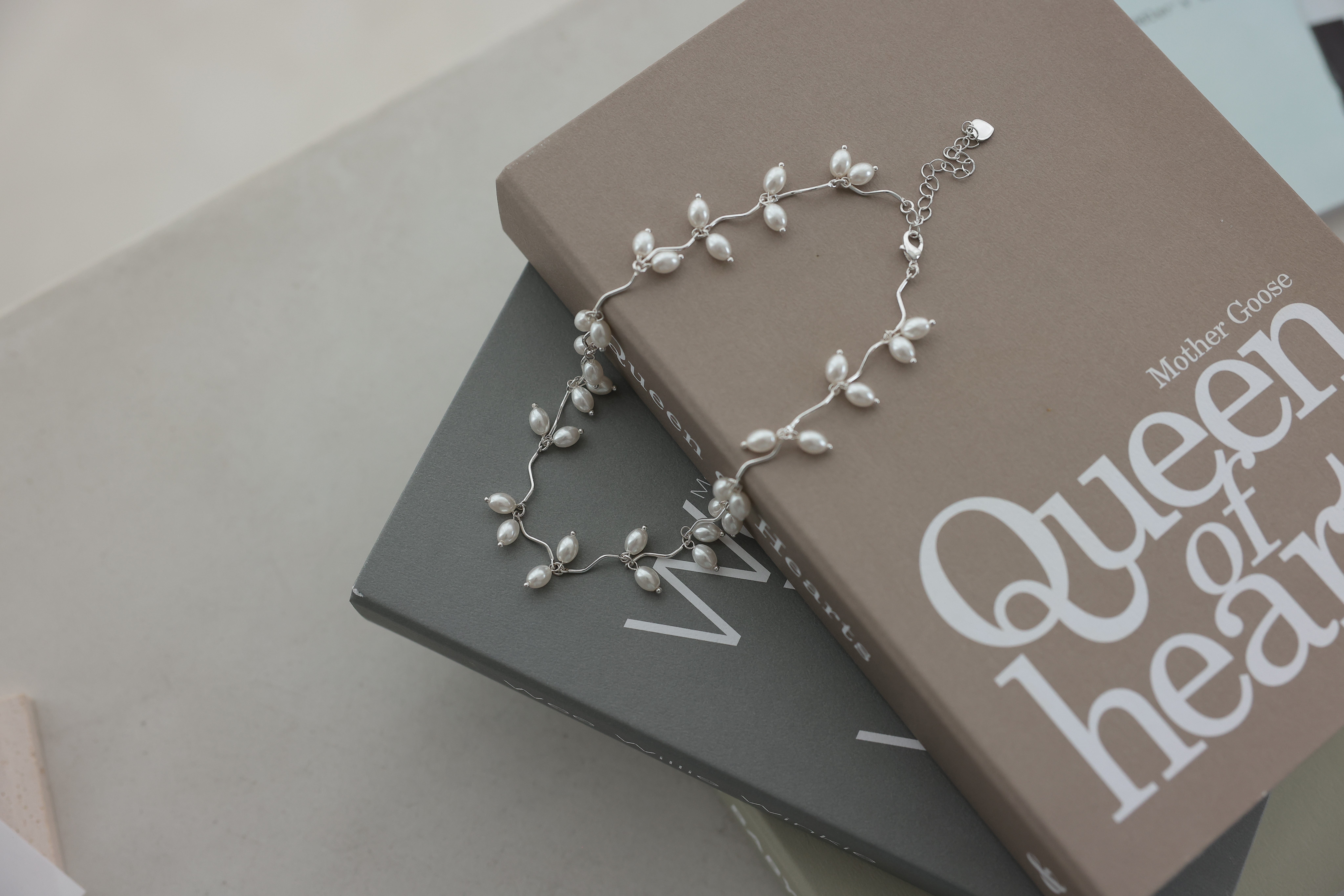 [レンタル] アートマリー シズクパールウェーブネックレス シルバー