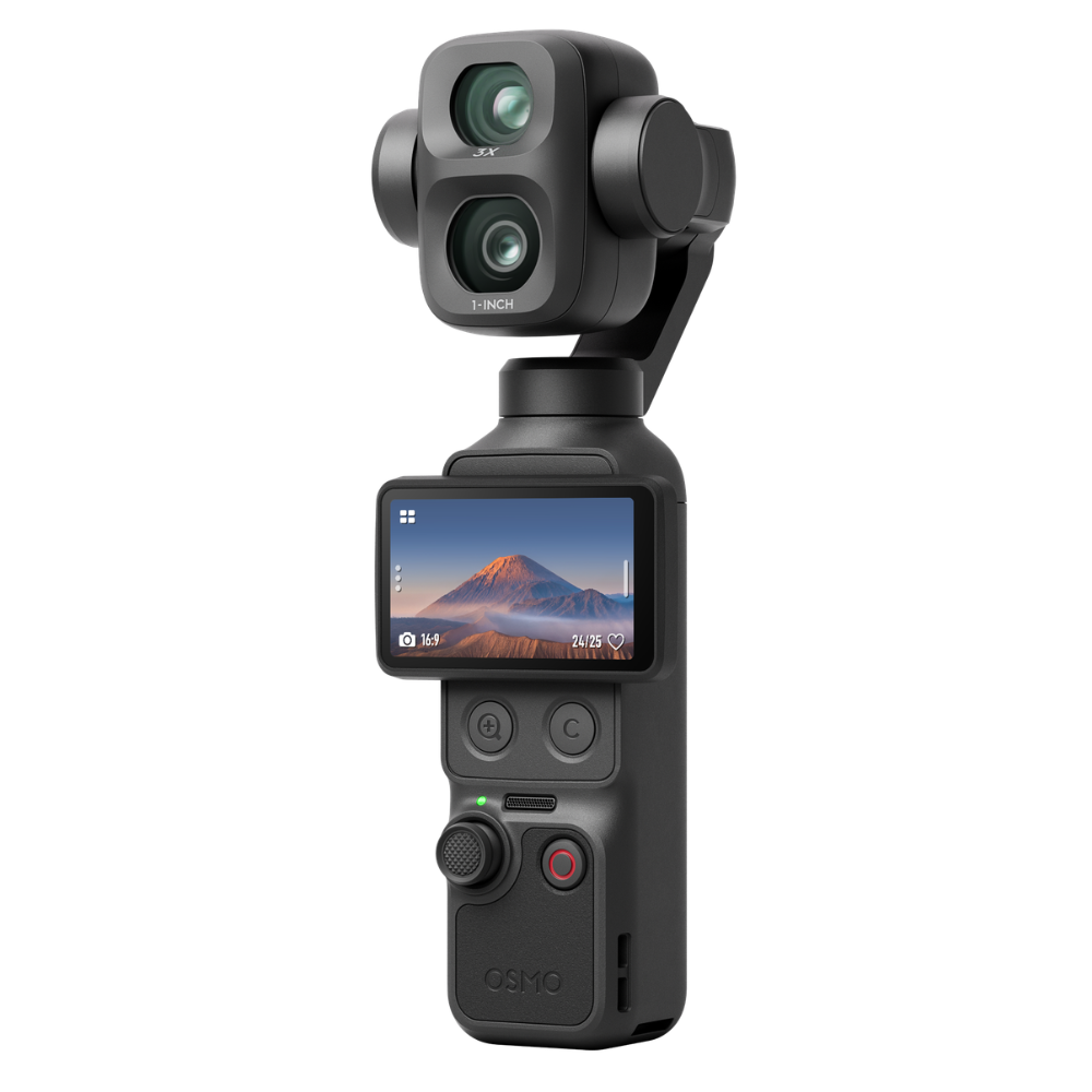 [レンタル] [標準付属品のみ]DJI Osmo Pocket 4P (オズモポケット4) 3軸スタビライザー搭載 ポケットジンバルカメラ