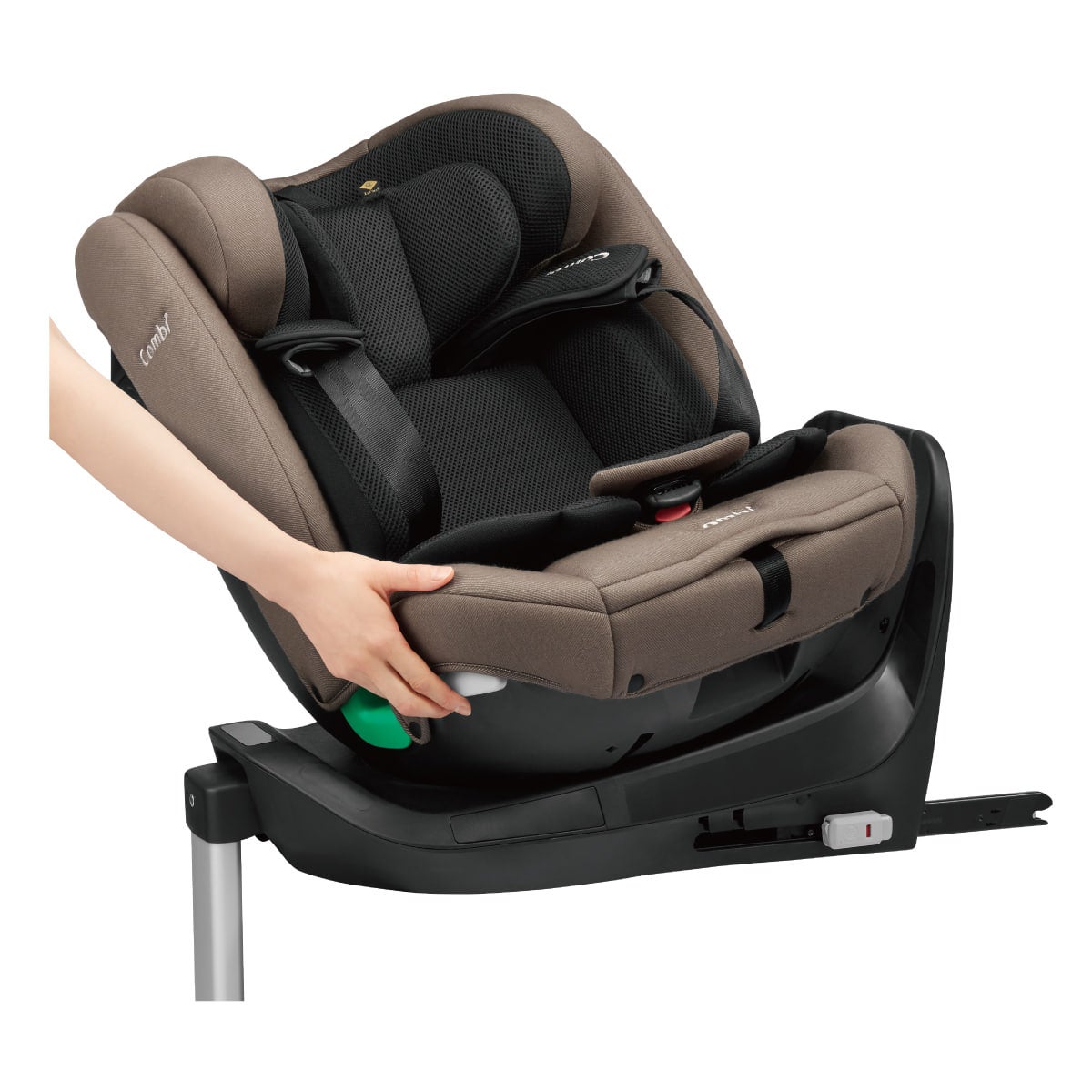 [レンタル] コンビ クルムーヴ ロング R129 エッグショック EA チャイルドシート (ISOFIX固定 / R129適合) - 7