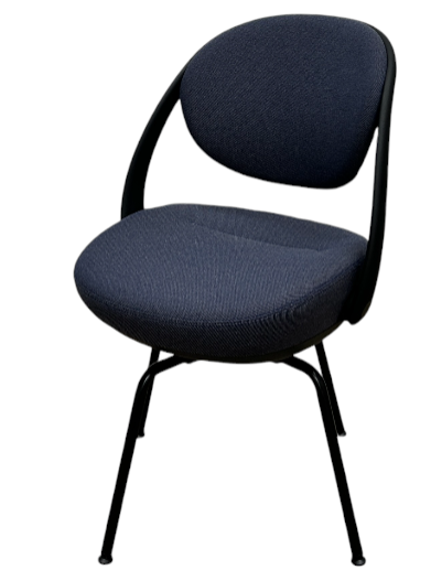 [レンタル] オカムラ Parabel（パラベル）シリーズ スタンダードタイプ スチール4本脚 ブラックボディー 8CBAGR FKY4 オフィスチェア