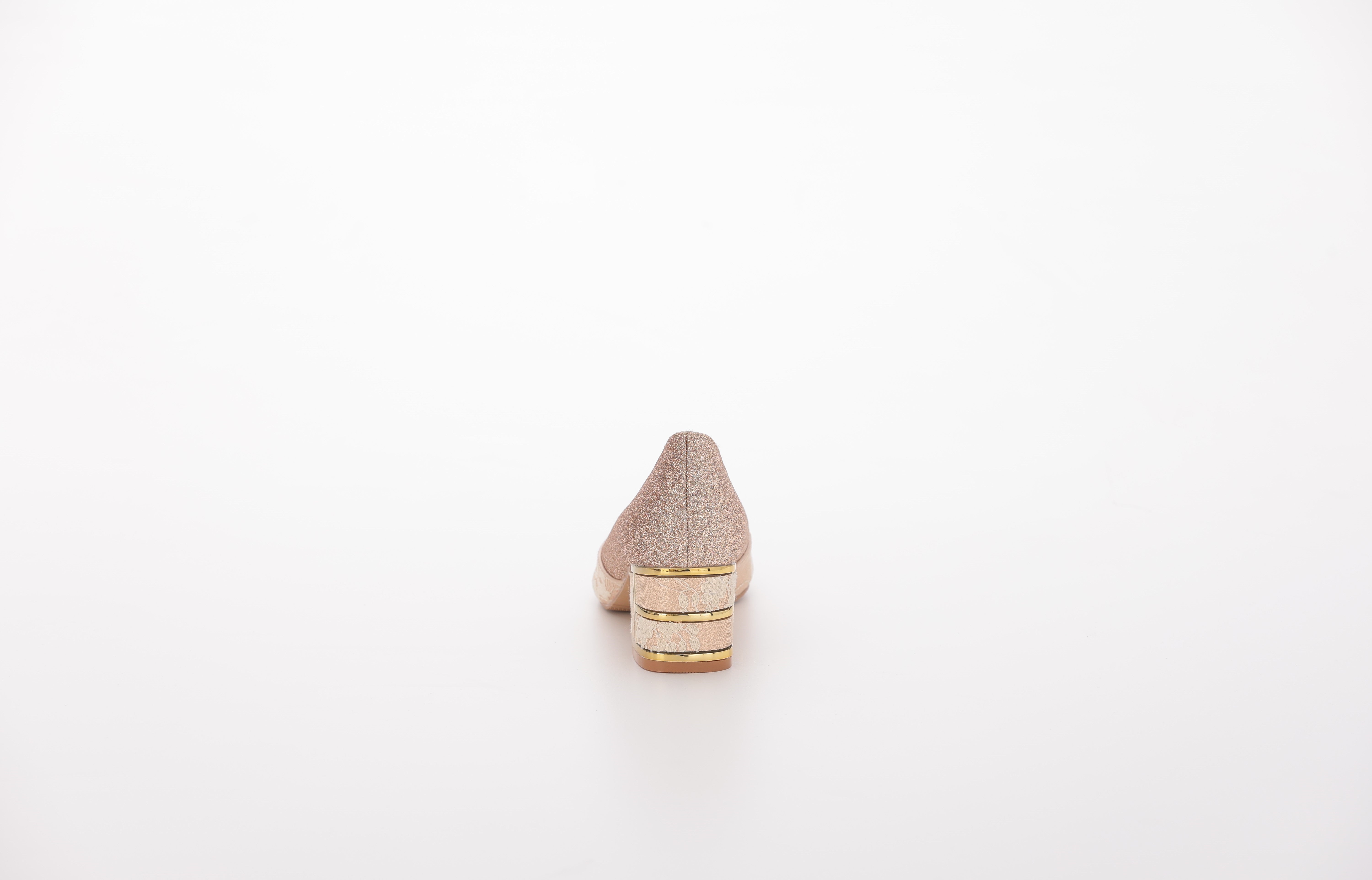 [レンタル] アートマリー レースチャンキーヒールパンプス ベージュの宅配レンタル - 3