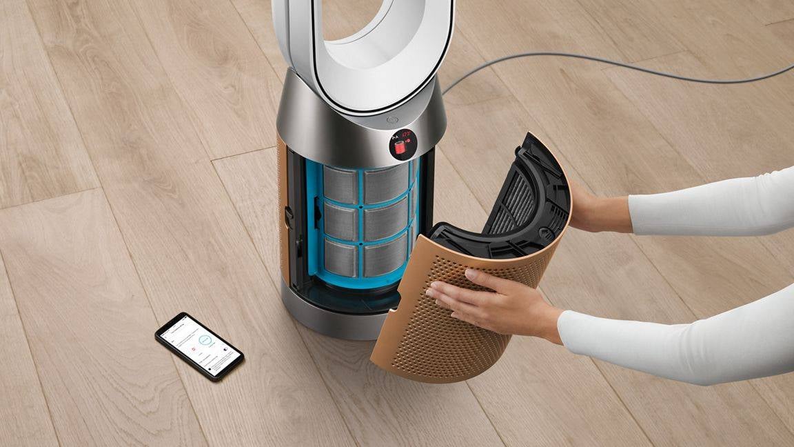 [レンタル] Dyson Purifier Hot + Cool Gen1 HP12 WG 空気清浄機能付タワーファン - 3
