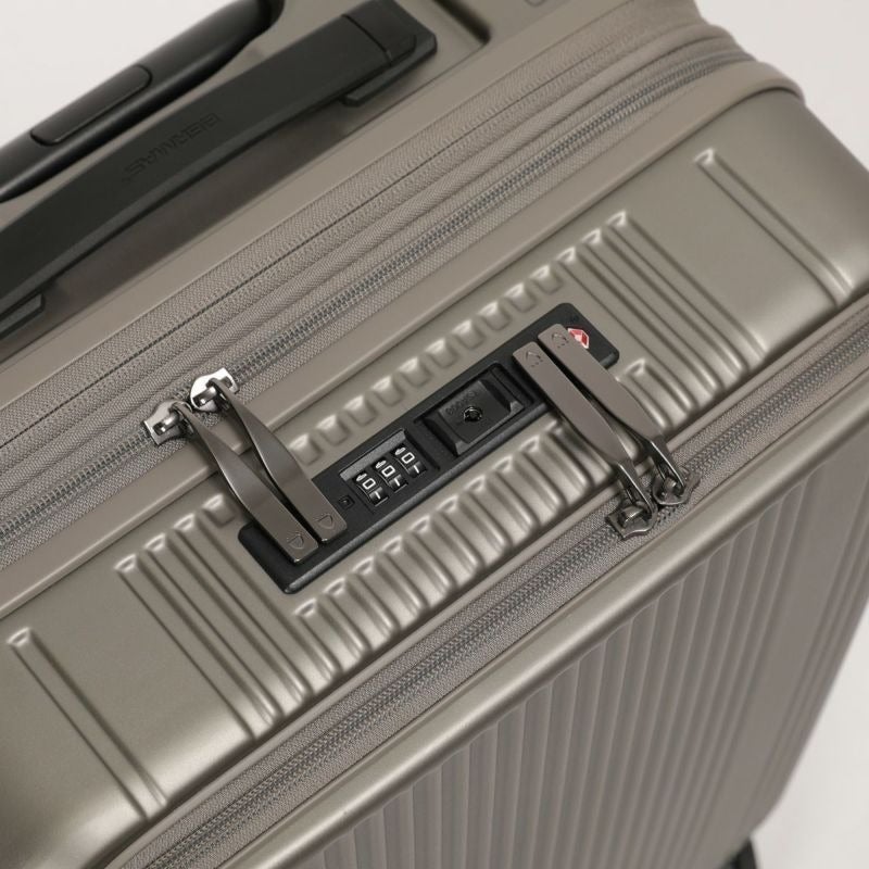 [レンタル] [3-5泊向けサイズ]BERMAS INTER CITY BS No.60556 フロントオープン 54L/拡張時62L 57cm ハードスーツケースの宅配レンタル - 13