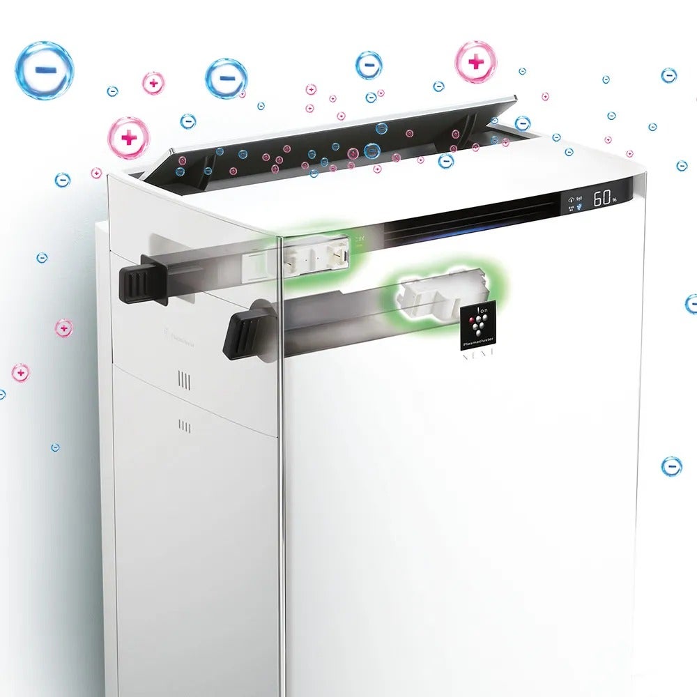 [レンタル] シャープ 加湿空気清浄機 プラズマクラスターNEXT KI-SX100 (空気清浄〜46畳 / 加湿〜最大37畳) - 8