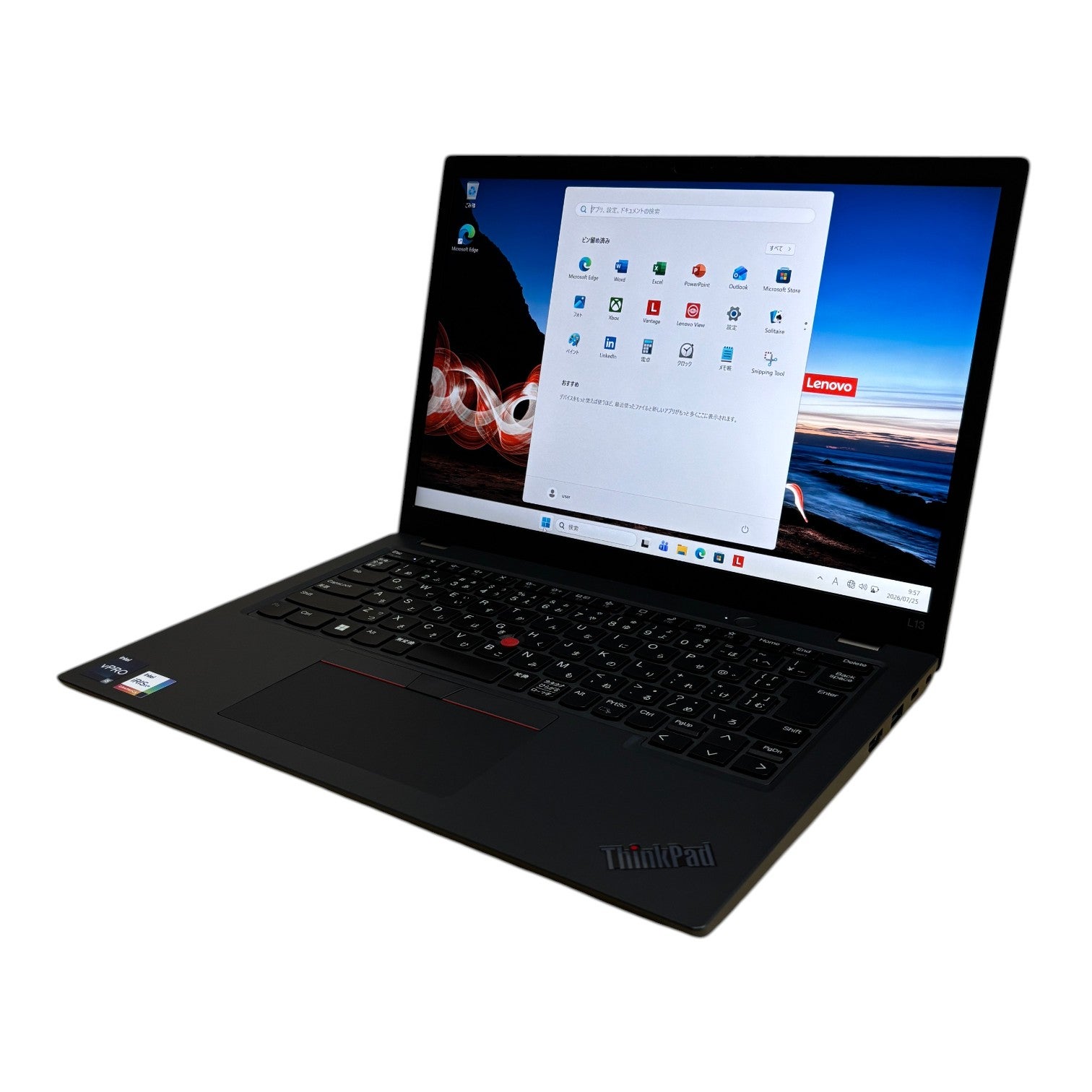 [レンタル] Lenovo(レノボ) ThinkPad L13 Gen3 21B4S0Y900 ノートパソコン【Office非搭載】 - 2