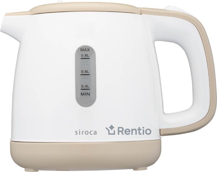 siroca 電気ケトル レンティオオリジナル RN-SEK-208(WH) 0.8L