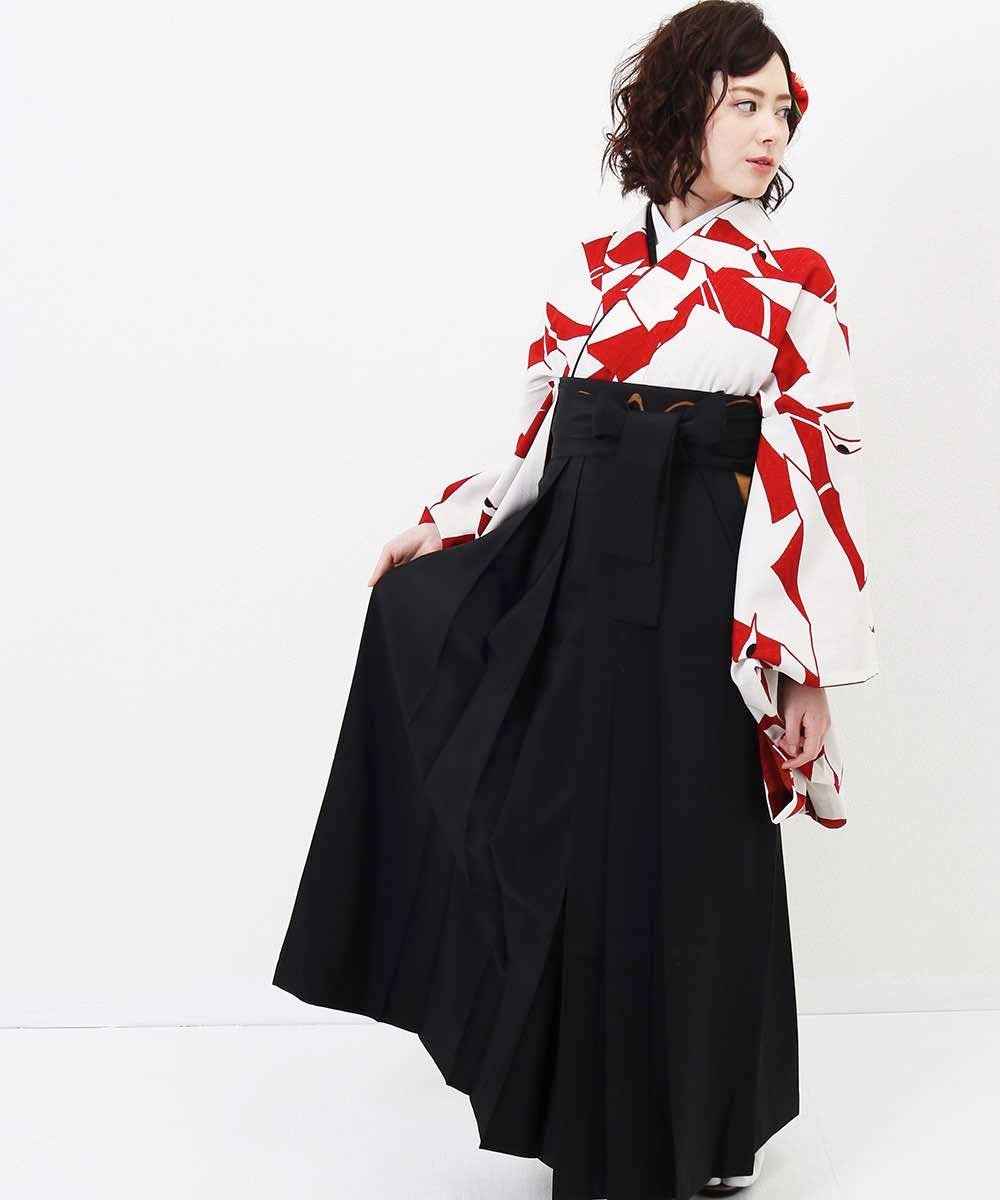 [レンタル] 【対応身長157cm～165cm】卒業式 袴 レンタル フルセット 女性 袴セット-871の宅配レンタル - 2