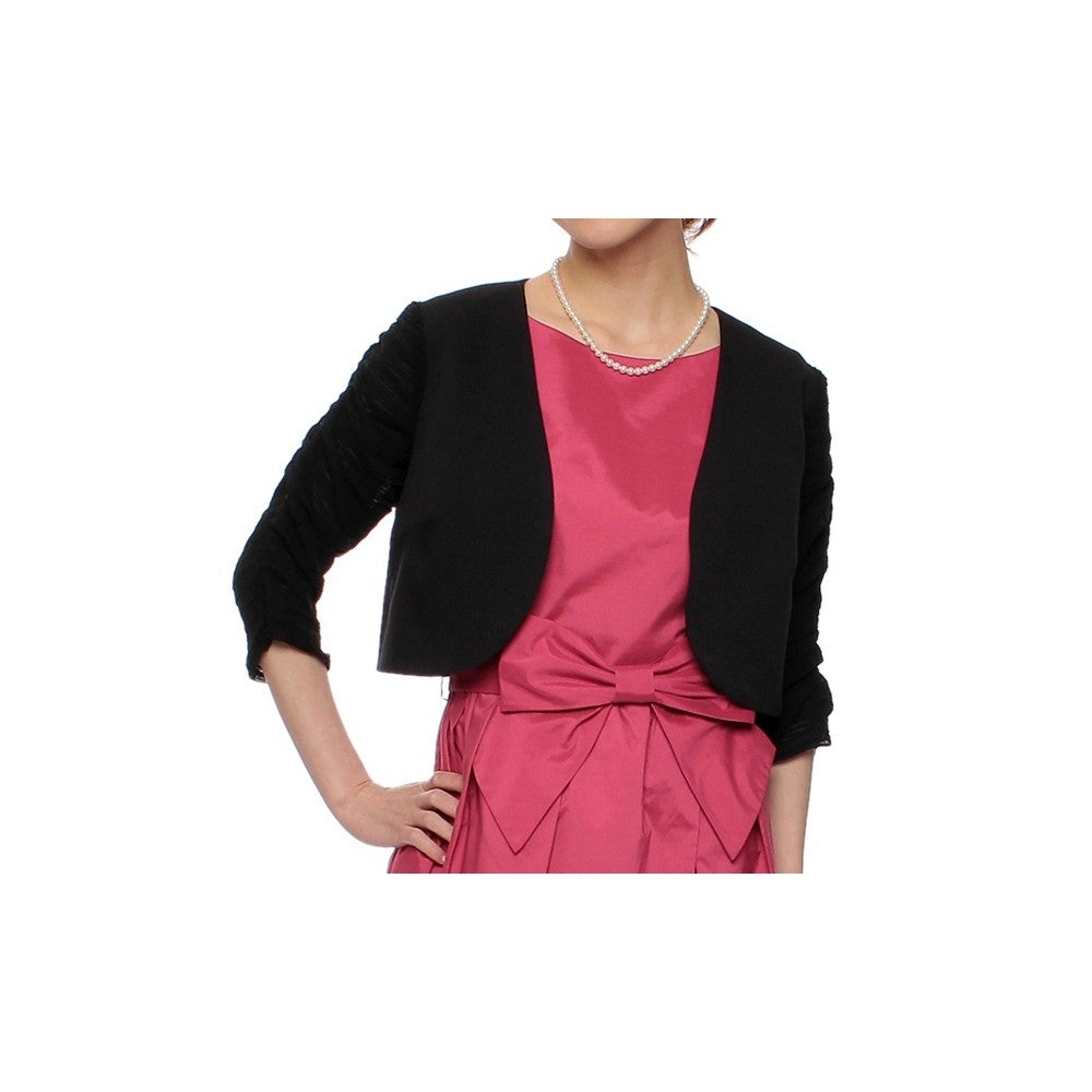 [レンタル] レディース くしゅくしゅシフォン 7分袖 ボレロジャケットの宅配レンタル - 6