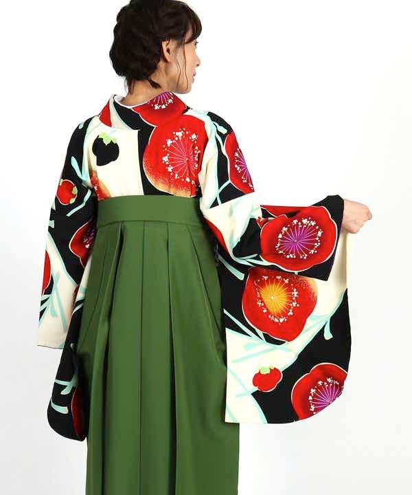 [レンタル] 【対応身長 157cm～165cm】卒業式 袴 レンタル フルセット 女性 袴セット-1810の宅配レンタル - 9