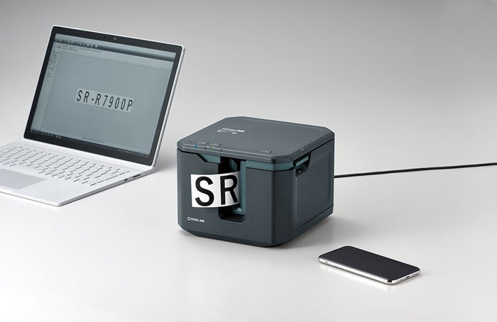 [レンタル] キングジム SR-R7900P 「テプラ」PRO ラベルプリンター ブラック - 7