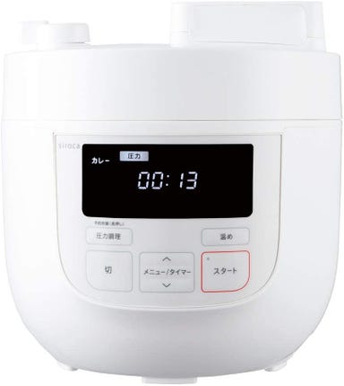 siroca 4L 電気圧力鍋 SP-4D151-W ホワイト