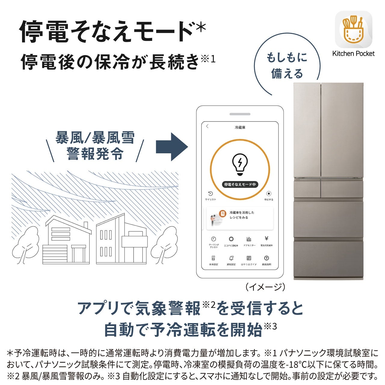 [レンタル] [450L][ファミリー向け][観音開き]パナソニック NR-F45HY3 冷凍冷蔵庫 - 11