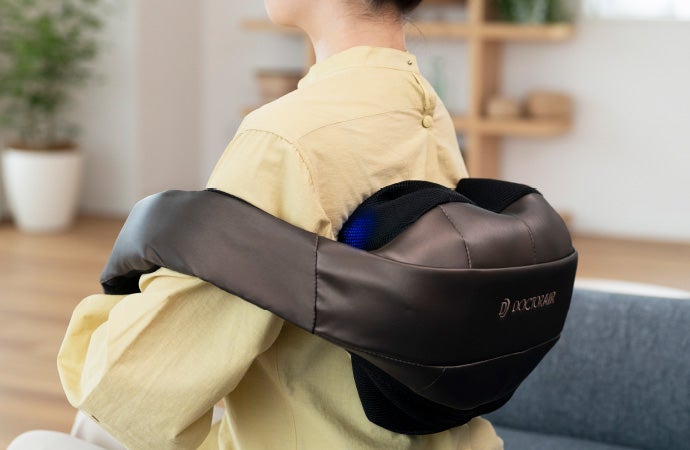 [レンタル] ドクターエア 3Dネックマッサージャープレミアム mn-05-br - 3