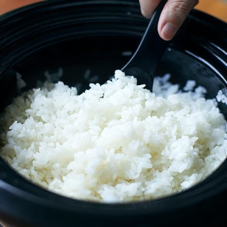 [レンタル] [3合炊き] シロカ 長谷園×シロカ かまどさん電気 全自動炊飯土鍋 SR-E111 伊賀焼 おこげ - 5