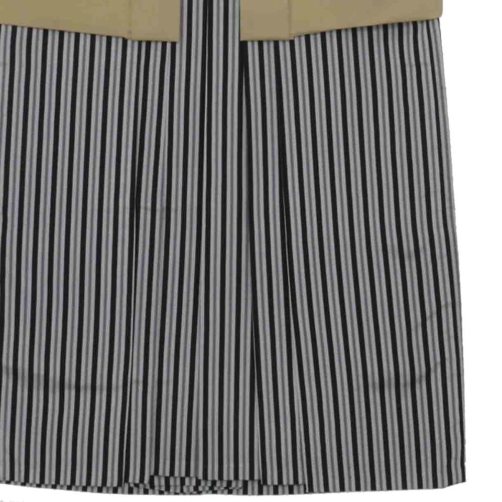 [レンタル] 七五三/節句 袴セット 5歳 男の子 白松 鷹 ベージュ