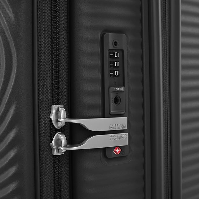 [レンタル] [1-3泊向けサイズ]AMERICAN TOURISTER CURIO スピナー55 エキスパンダブル 33L/拡張時42L ハードスーツケースの宅配レンタル - 3