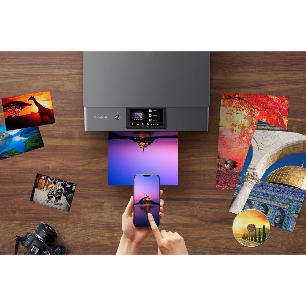 [レンタル] CANON(キヤノン) PIXUS XK500 A4カラーインクジェットプリンター複合機 (写真プリント向け) - 10