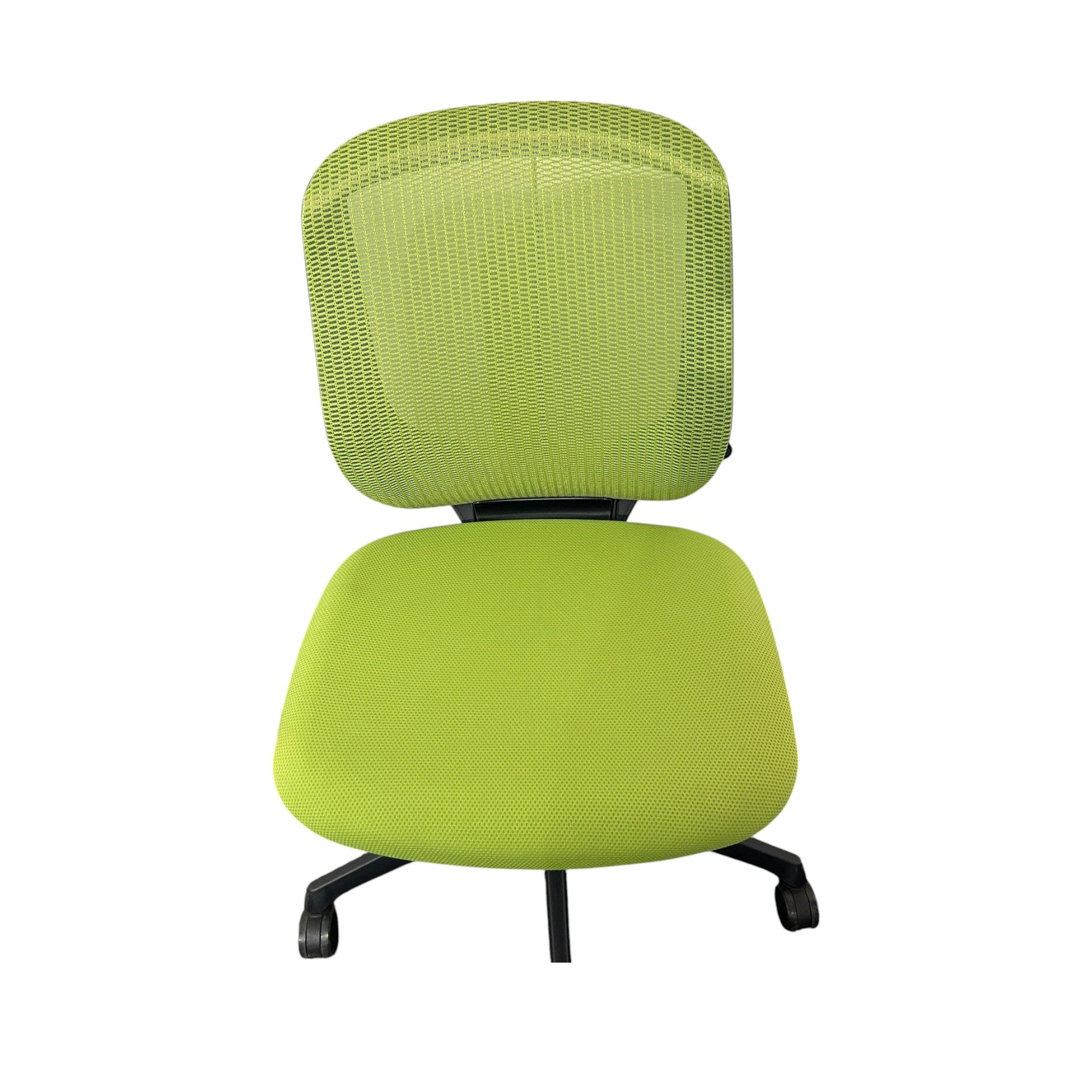 [レンタル] オカムラ オフィスチェア シルフィー ローバック ライムグリーン ブラック C631XR-FMP5 - 6