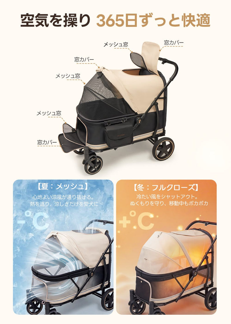 [レンタル] PETTENA ペットカート TITAN - 10