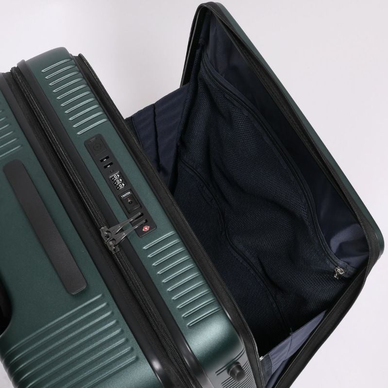 [レンタル] [8-10泊向けサイズ]BERMAS EURO CITY2 No.60298 108L ハードスーツケース ブラックの宅配レンタル - 10