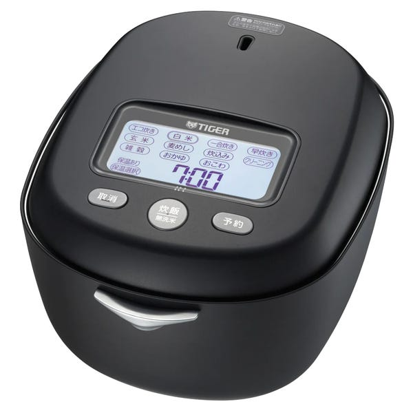 [レンタル] 【長期利用向け】 [5.5合炊き] タイガー魔法瓶 土鍋ご泡火炊き JRX-T100 土鍋圧力IH式 炊飯器 コスモブラック