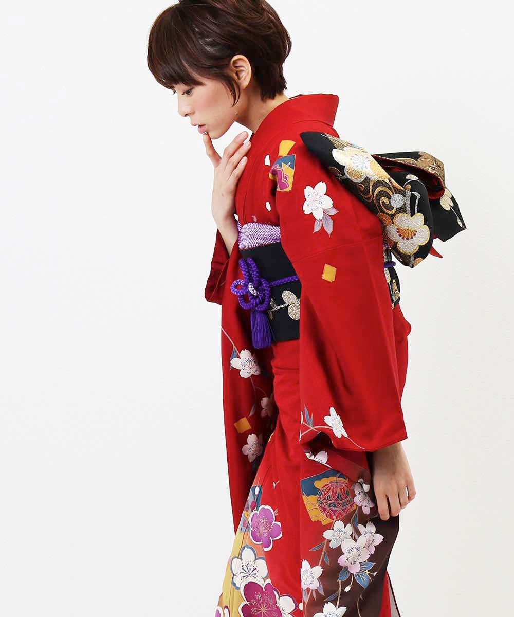 [レンタル] 【対応身長155-170cm】レンタル振袖フルセット-149の宅配レンタル - 3