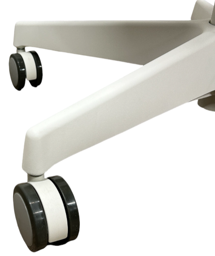 [レンタル] オカムラ Parabel（パラベル）シリーズ カバーリングタイプ 5本脚 ウレタンキャスター ホワイトボディー 8CBACY FXW4 オフィスチェア - 6