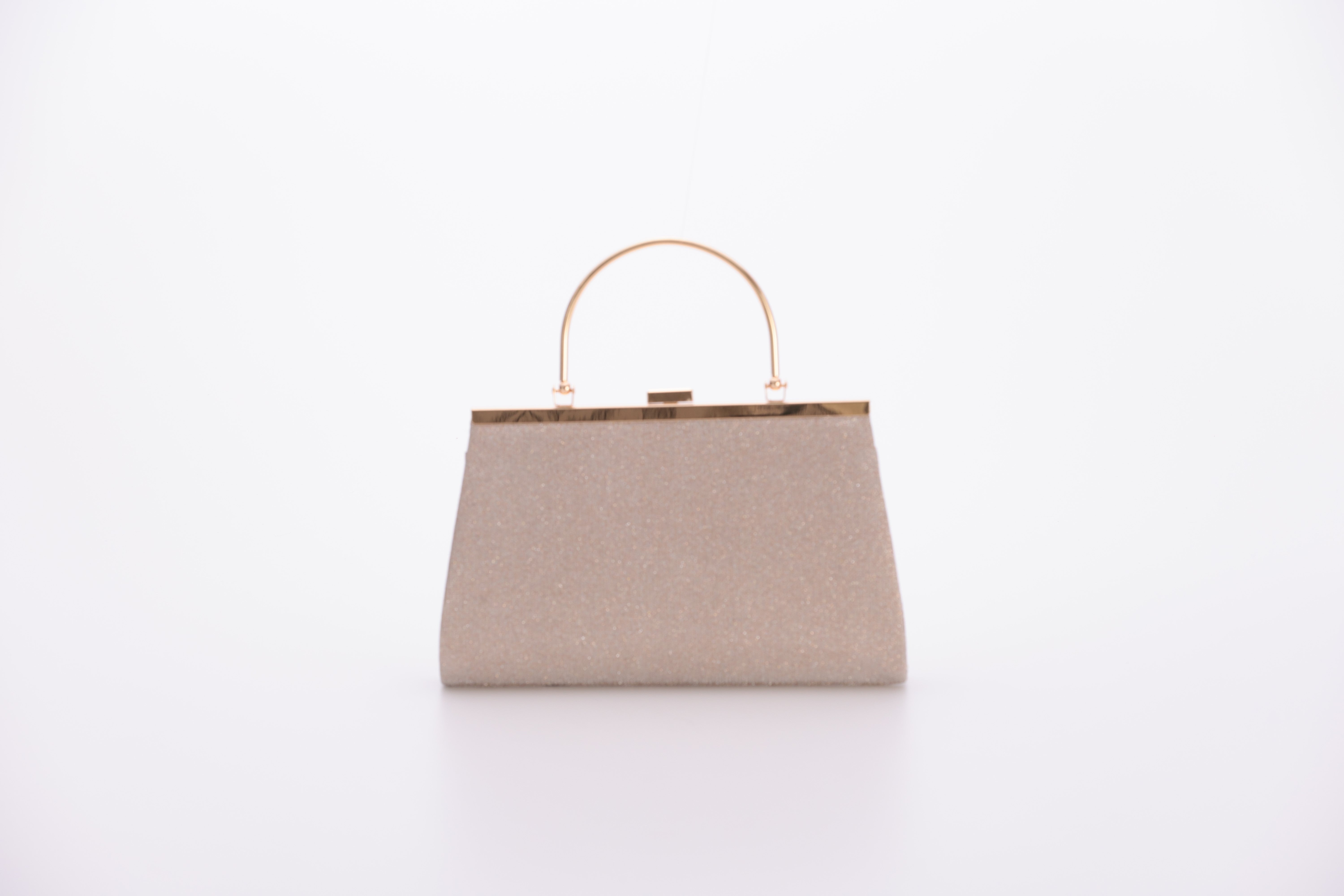 [レンタル] アートマリー ラメプリーツハンドル付きパーティーバッグ ベージュの宅配レンタル - 2