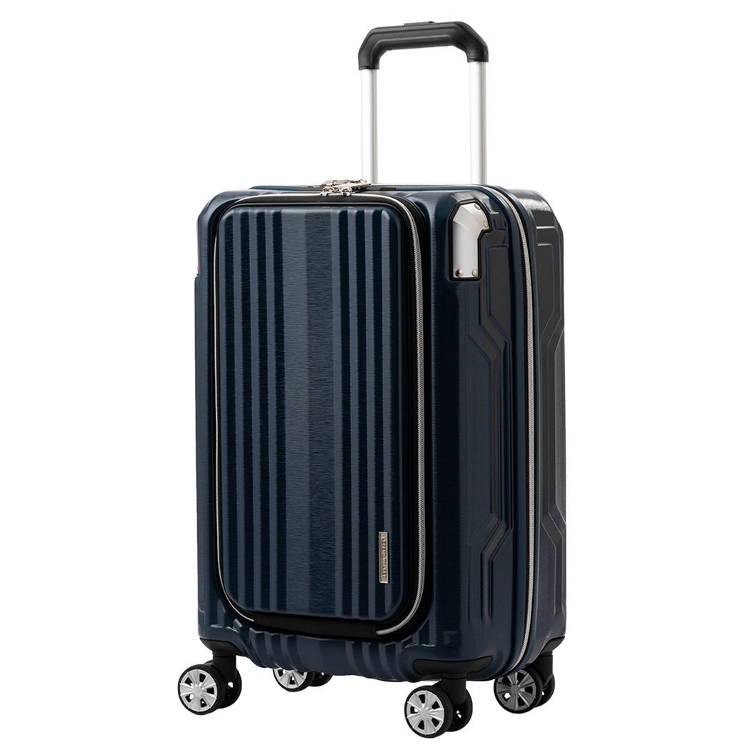 [レンタル] [1-3泊向けサイズ]LEGEND WALKER 6211 ブレイド・プラス 37L ハードスーツケース ネイビー