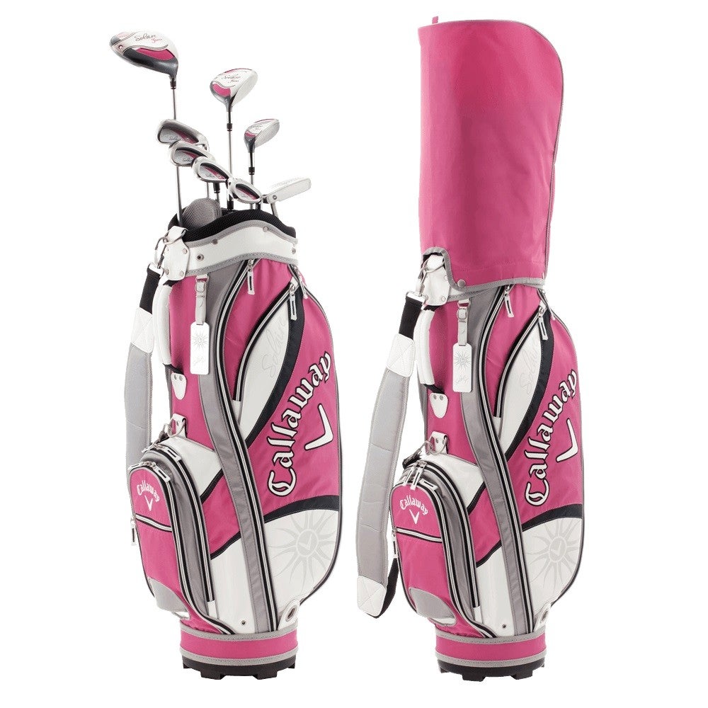Callaway ピンク ゴルフバッグゴルフクラブセット 楽天市場】キャロウェイ キャディバッグ（カラーピンク